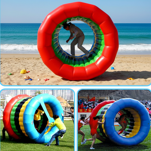 Giochi di Gruppo all'Aperto, Rullo Gonfiabile per Camminare, Grande Cerchio per Team Building - Product Image 2