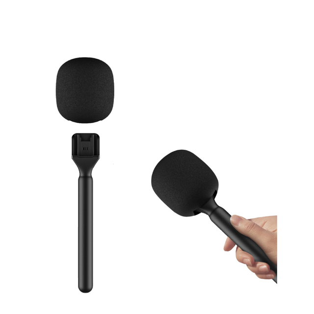 Handheld Mic Transmitter Holder Microphone Handheld Adapter for Rode Wireless Go/DJI Mic