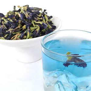 히비스커스 꽃이 들어간 나비콩 꽃차 발효 건강차 1kg 박스 및 가방 포장 - Product Image 2