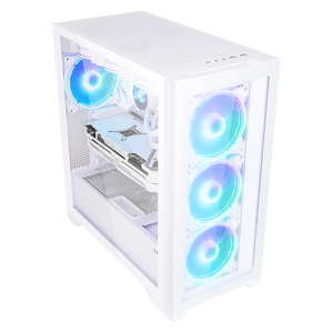 SAMA Ốp Pc Bằng Kính Cường Lực Ốp Pc Có Giá Đỡ Ổ Cứng Trượt Atx Ốp Chơi Game USB 3.0 Cho Máy Tính Để Bàn Chơi Game - Product Image 3