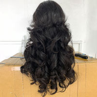 Peluca de Cabello Humano con Frente de Encaje HD, Cabello Virgen Brasileño, Peluca de Encaje Transparente, Venta al Por Mayor para Proveedores de Cabello en EE. UU. y Europa