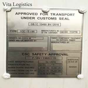 Nueva solución de almacenamiento en frío de contenedor refrigerado Vita de 40 pies de alta capacidad (58cbm) con certificación CCS para necesidades de transporte - Product Image 6