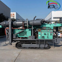 Machine de forage géotechnique professionnelle à circulation inversée (RC) montée sur chenilles de 500 m pour le développement des ressources