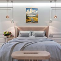Cadre magnétique pour affiche, cadre magnétique en bois, supports d'accrochage pour photos, images, œuvres d'art, cartes, marron