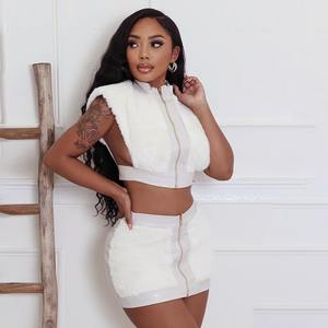 H-2803 Abbigliamento Femminile alla Moda 2026 Nuovo Set Autunnale Sexy e Audace con Minigonna Aderente - Product Image 6