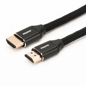 Black Aluminum Housing HDMI cable support 8K 48Gbps HDR for Computer