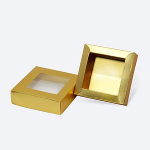 Caja de Regalo de Papel de Lujo Personalizada de Alta Calidad con Divisores, Caja para Dulces y Alimentos, Caja para Empacar Chocolates con Ventana Transparente - Product Image 5