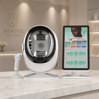 Analyseur de peau 3D AI K57 Plus avec sonde portable, scanner multispectral indépendant du visage et du cuir chevelu pour salon de beauté