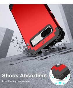 Armure hybride robuste défenseur mode 3 en 1 antichoc à fort impact 360 protection complète pour <span class=keywords><strong>Google</strong></span> <span class=keywords><strong>Pixel</strong></span> 7A 7 6 6a 5 5a étui - Product Image 4