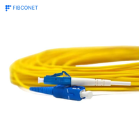 Produsen Kabel Patch Fiber Optik, Kabel Fiber Optik SC-SC FTTH Indoor, Kabel Fiber Optik Bersertifikasi CE