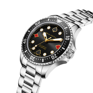 Orologio da Polso Meccanico Automatico da Uomo Seagull 2025 Nuovo, Lusso Originale, Marca Poker <span class=keywords><strong>Master</strong></span>, Orologio Subacqueo con Quadrante da 44mm, Movimento Seiko - Product Image 2