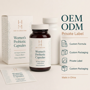 Formule <span class=keywords><strong>de</strong></span> capsules OEM/ODM pour femmes : Probiotiques 50 milliards <span class=keywords><strong>de</strong></span> UFC, extrait <span class=keywords><strong>de</strong></span> canneberge, soutien <span class=keywords><strong>de</strong></span> <span class=keywords><strong>la</strong></span> santé vaginale et urinaire, bien-être ménopausique - Product Image 5