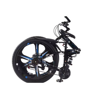 Vélo de montagne électrique pliable de qualité exceptionnelle, authentique, 27,5 pouces, pour adultes, avec poignées antidérapantes - Product Image 1