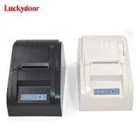 Printer Kecepatan Tinggi, Printer POS 58Mm Portabel Banyak Antarmuka, untuk Pencetakan Label 58Mm, Pencetak POS Permukaan Meja