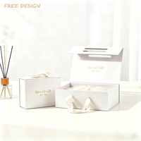Boîte cadeau personnalisée pour robe de mariée, couvercle et base, emballage de robe de mariée, boîte rigide de luxe avec logo en relief doré, boîte élégante pour la mariée