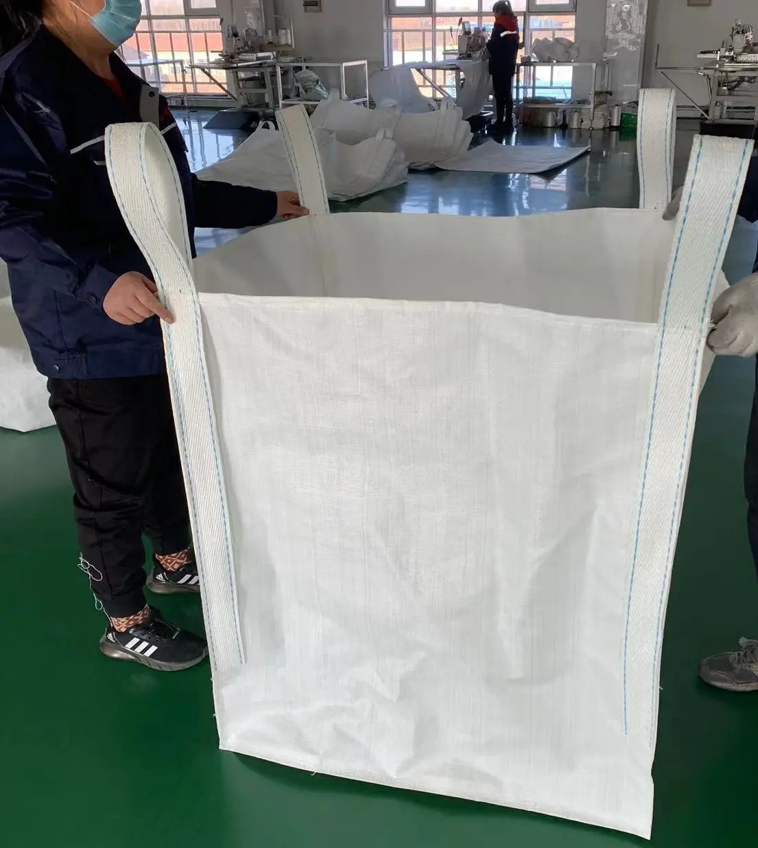 Hesheng Bulk 1500 kg 1 Tonne 1000kg Preis Kauf behälter Big Bag Ror Reis