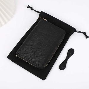 Hongbo A6 kitap sayfaları için en çok satan 9 renkli kumaş toz torbaları ve Spiral bağlı bütçe bağlayıcılar gevşek yaprak bağlama kırtasiye hediye - Product Image 4