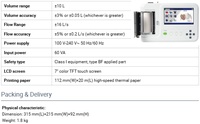 Spirometer Portabel Penguji Fungsi Paru-Paru Dengan Penyimpanan Data Penilaian Usia Panjang dan Printer Termal untuk Diagnosis Fungsi Paru-Paru