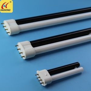 UV H forma di zanzara uccidere lampada BL 5W 9W 18W 24W nero luce blu lampada Nero vetro 365nm UVA <span class=keywords><strong>BLB</strong></span> - Product Image 1