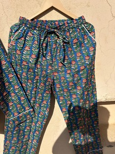 Conjunto de Pijama de Algodón Puro para Mujer, Ropa de Dormir de Manga Larga con Estampado Floral, Pijama Boho, Ropa de Estar Suave y Cómoda para Mujer - Product Image 4