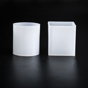 Moules en résine en gros, moule pour bouteille de rangement, moule en silicone fait à la main pour la fabrication de porte-stylos, de vases à fleurs, de contenants de rangement - Product Image 3