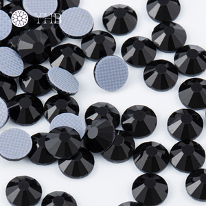 Стразы для термоклеевого крепления, размеры SS0-SS48, разные размеры, плоские, горячая продажа - Product Image 2