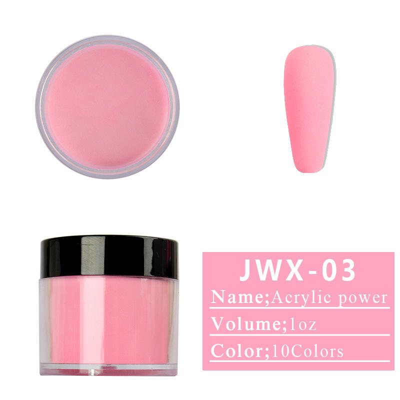 30G botella de JWX-03 de polvo tallado