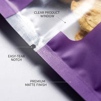 Keripik Nangka-25g Kemasan Pouch Berdiri yang Dapat Ditutup Kembali untuk Camilan, Cetak Kustom, Kantong Ziplock Anti Lembab, Kemasan Makanan, Food Grade
