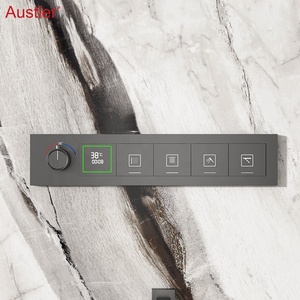 حمام متعدد الوظائف مخفي في الحمام في الجدار طقم طقم هطول الأمطار - Product Image 1