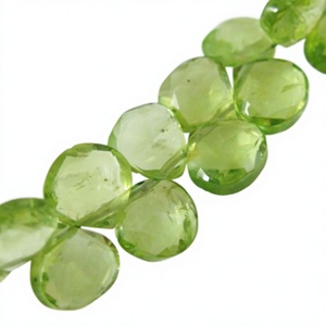 Cuentas de piedras preciosas naturales en forma de corazón, la mejor calidad, semipreciosas, todos los tamaños disponibles para el diseño de joyería - Product Image 1