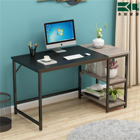Bureau d'ordinateur en bois minimaliste moderne, table d'écriture gain de place pour le bureau à domicile ou l'étude