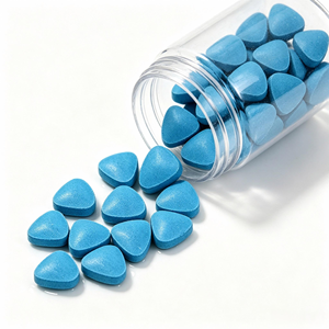 Suplemento Herbal Vigra en Tabletas de 100mg/500mg, Píldoras Azules para Energía Masculina, OEM ODM, Muestra Gratuita - Product Image 1