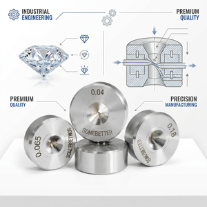 Matriz de Trefilado de Diamante Natural <span class=keywords><strong>NDD</strong></span> para la Fabricación de Alambre Ultrafino - Product Image 3