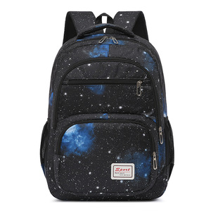 Cross-border Primary School Student Schoolbag for Boys Girls Grade 4-6 Junior High Breathable Microfiber Polyester Sac a dos - Product Image 1