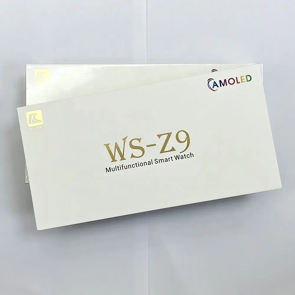 WS-Z9 Smartwatch serisi 9 cep telefonu giyilebilir montre reloj inteligente su geçirmez 2.02 büyük ekran akıllı saat WS-Z9