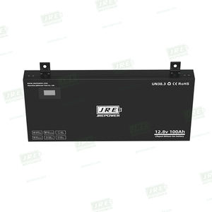 Batteria da parete 12V 100Ah Slim LiFePO4 RV, Ultra-portatile e compatta per piccoli camper/furgoni, 6000 + cicli, ricarica rapida - Product Image 3