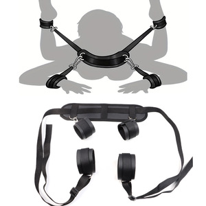 HM fille corps pour hommes Sexy ceinture de chasteté Bondage main pied contraintes retenue Bondage Gear fille corps pour hommes - Product Image 1