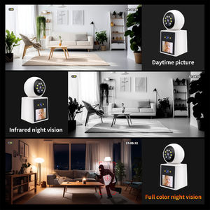 WERYSAFE Mini cámara de vídeo inalámbrica 360 rotación Monitor de Seguridad Interior pantalla de 2,4 pulgadas Monitor de bebé Seguimiento de movimiento humano para - Product Image 6