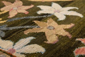 Premium Hand Knotted Jacquard Tibetan Wool Silk Area Carpet Handmade Luxury Eco-friendly Non-Slip Rug for Residential Commercial - Product Image 6