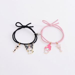 Pulsera de Pareja con Dibujos Animados, Pulseras Creativas a Juego para Parejas, Pulseras Ajustables Hechas a Mano con Cuerda para Mejores Amigos - Product Image 3