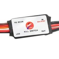 Interrupteur de coupure de flamme à distance professionnel CDI, interrupteur d'arrêt de moteur RC avec coupure d'allumage pour avion RC à moteur essence DLE