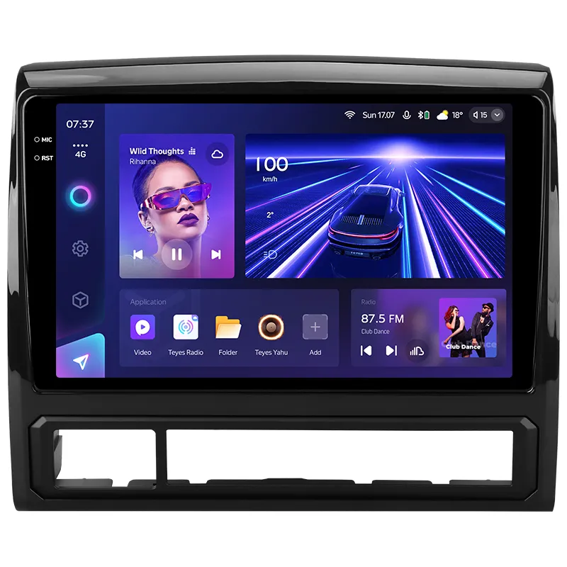 TEYES CC3 2K para Toyota Tacoma 2 N200 Hilux 2005 - 2015 Radio de coche reproductor de vídeo Multimedia navegación estéreo GPS No 2DIN 2 Din