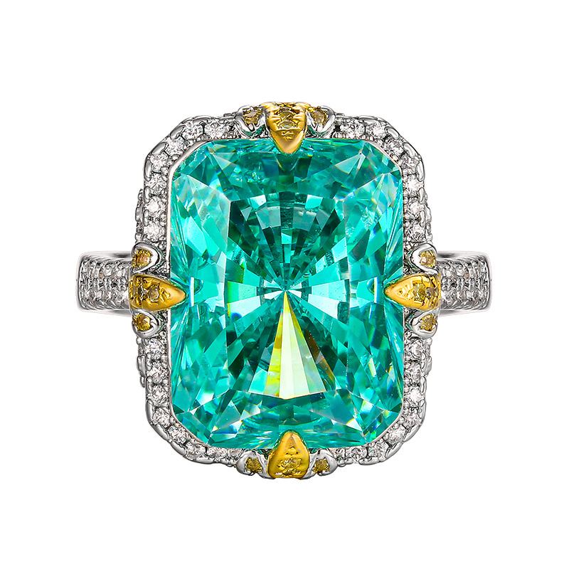 Anello in oro verde