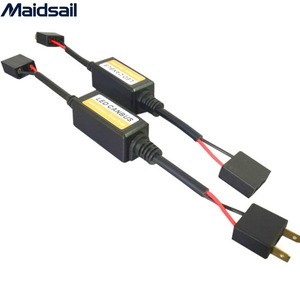 Decoder per fari a LED per auto - elimina interferenze radio, errori di visualizzazione, sfarfallio dei fari e allarmi - compatibile con H4 - Product Image 1