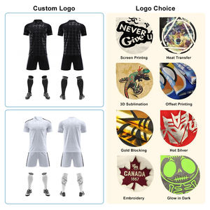 ชุดฟุตบอลแบบสั่งทำพร้อมโลโก้ ปี 2025-2026 ขายส่ง เสื้อฟุตบอลแขนสั้นระบายอากาศดี แบบรีดร้อน ชุดอเมริกันฟุตบอล ราคาถูก - Product Image 3