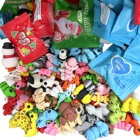 Figurines d'animaux articulées miniatures mignonnes, jouets de collection imprimés en 3D en sachet surprise pour fêtes