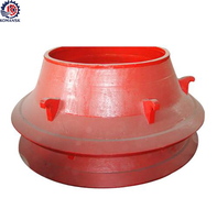 Repuestos para Trituradora de Cono de Piedra de Marca China: Revestimiento Cóncavo de Acero con Alto Contenido de Manganeso, Suministro de Fábrica Certificado ISO 9001 para Minería