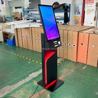Kiosco con Pantalla Táctil Android de 27 Pulgadas, Nuevo Diseño, Terminal de Pago con Escáner de Código QR de Autoservicio, Impresora Opcional, Lector de Códigos de Barras, SDK