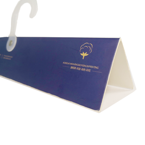 Colgadores de exhibición de tela reciclada personalizados respetuosos con el medio ambiente, muestra para minoristas - Product Image 3