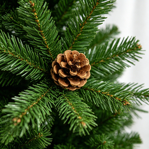 Décorations <span class=keywords><strong>de</strong></span> Noël d'extérieur <span class=keywords><strong>de</strong></span> grande taille en PE <span class=keywords><strong>de</strong></span> haute qualité, avec feuillage mixte, arbres à charnières, décorations <span class=keywords><strong>de</strong></span> cône <span class=keywords><strong>de</strong></span> pin et palmiers artificiels - Product Image 5